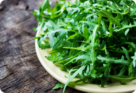 Verduras y frutas frescas
